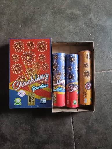 Full crackling fountations (3 pcs)